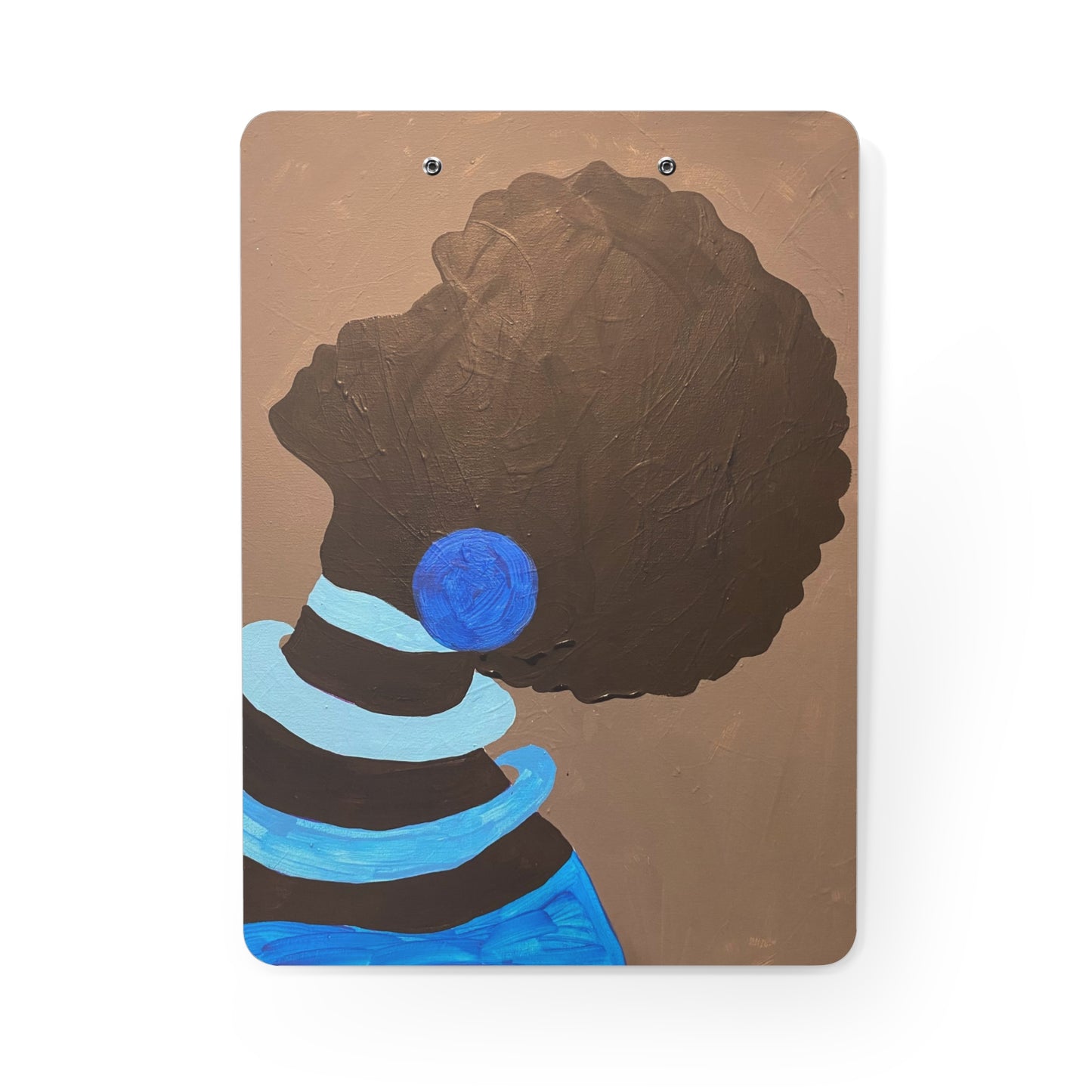Afro Blue Clipboard