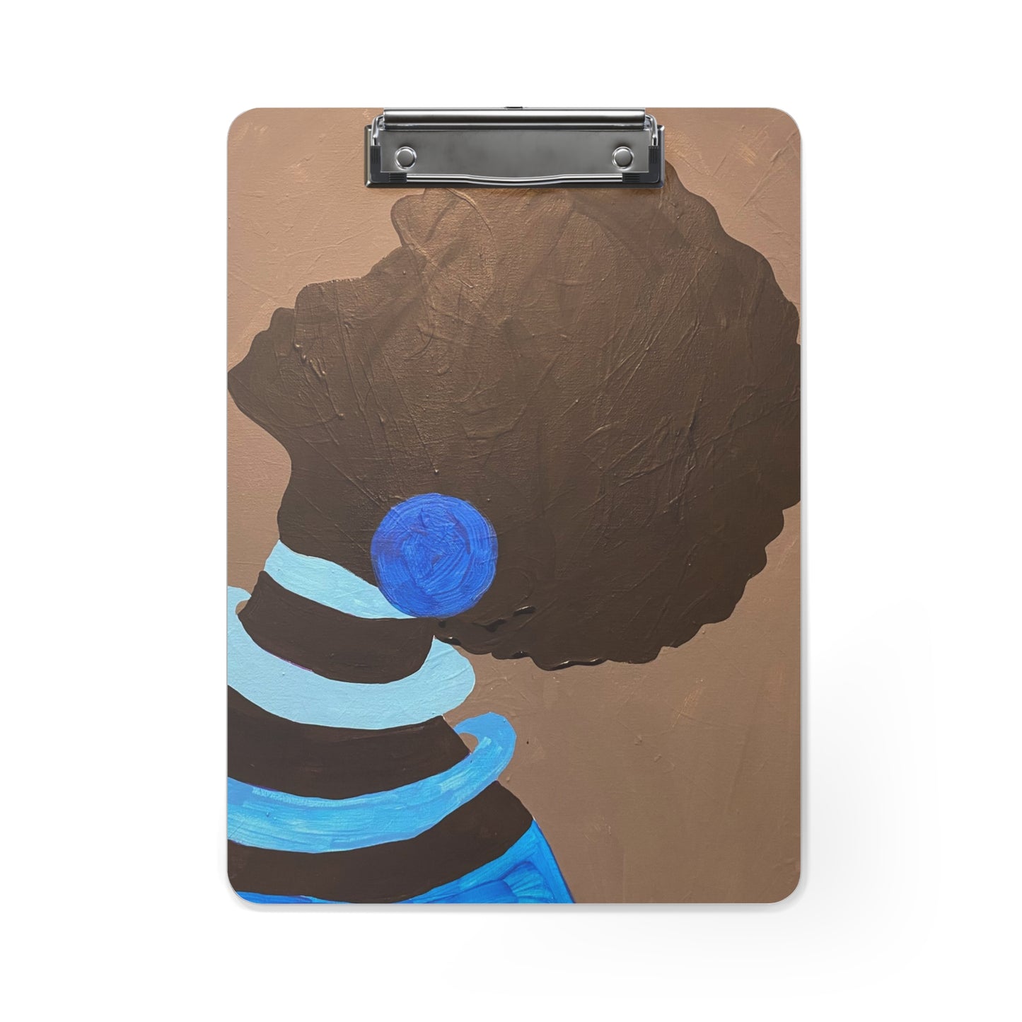 Afro Blue Clipboard