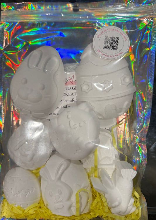Easter Bunny Egg ~ Bundle Clay Kit
