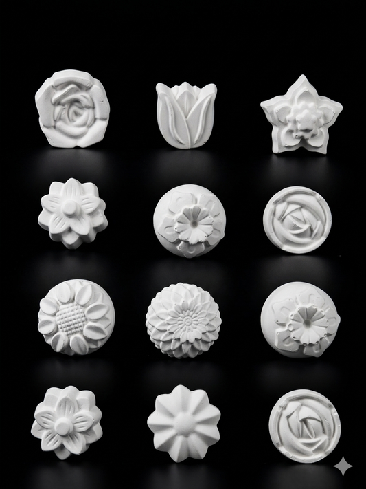 Mini Flower Figurine ~ Clay Art Kit