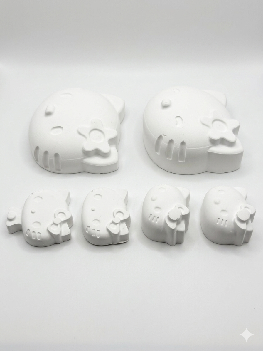 Hello Kitty Figurine ~ Bundle Clay Kit